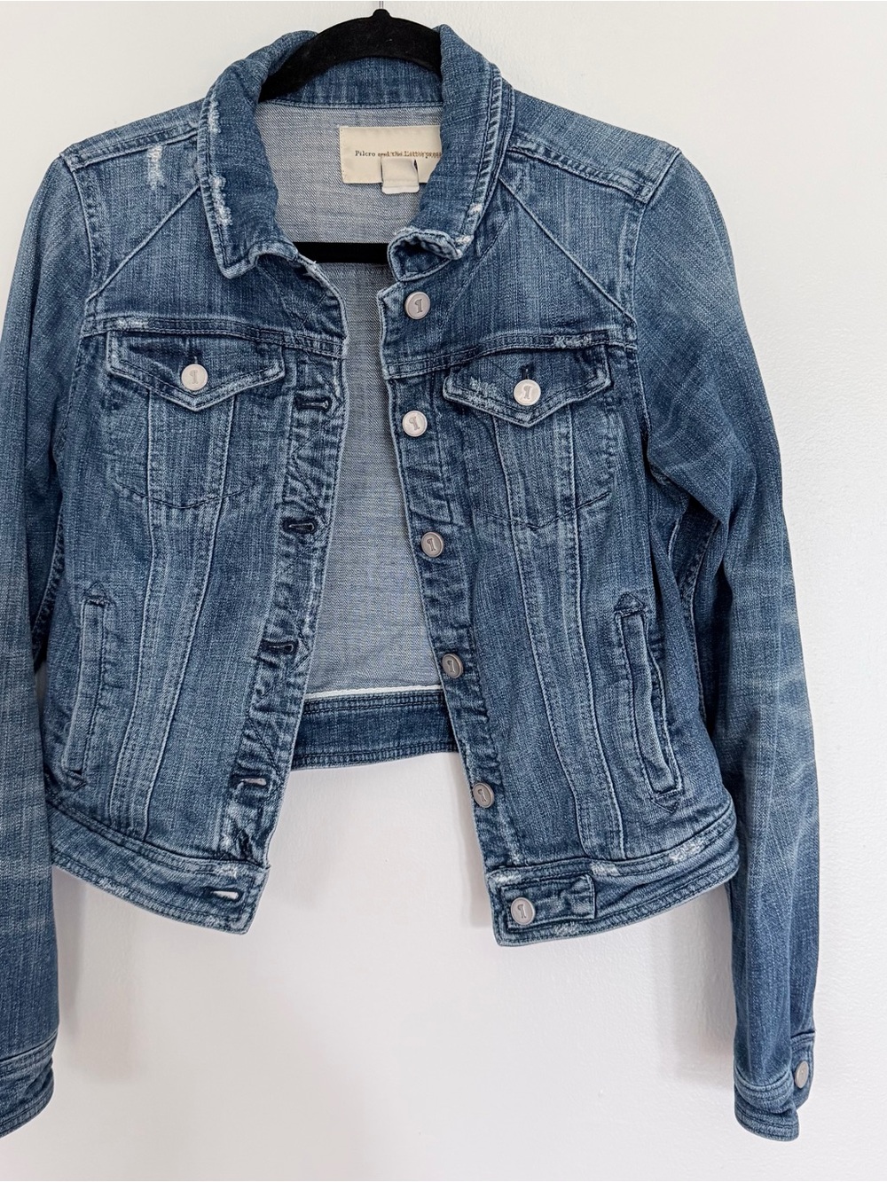 Denim Pilcro and the Leatherman Jacket - Blue